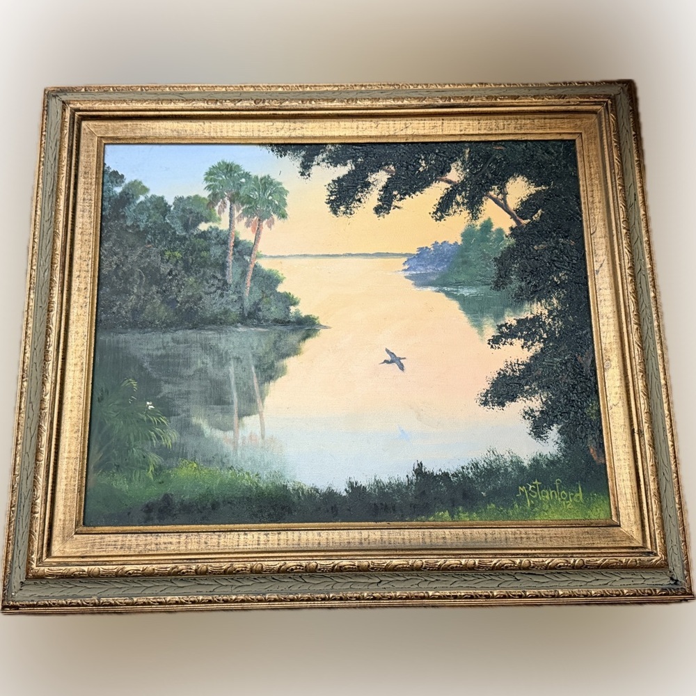 M. Stanford Original Oil Painting